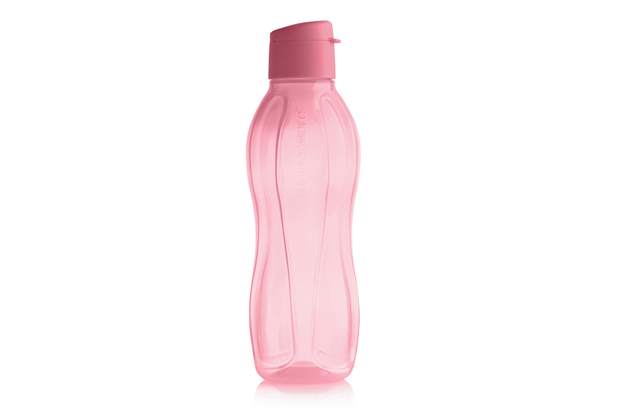 Эко-бутылка розовая с клапаном 750 мл