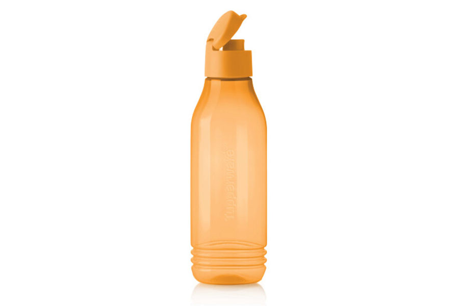 Эко-бутылка с клапаном треугольная 750мл