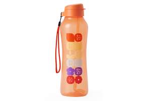 Эко-бутылка AquaVibe оранжевая 1,2 л