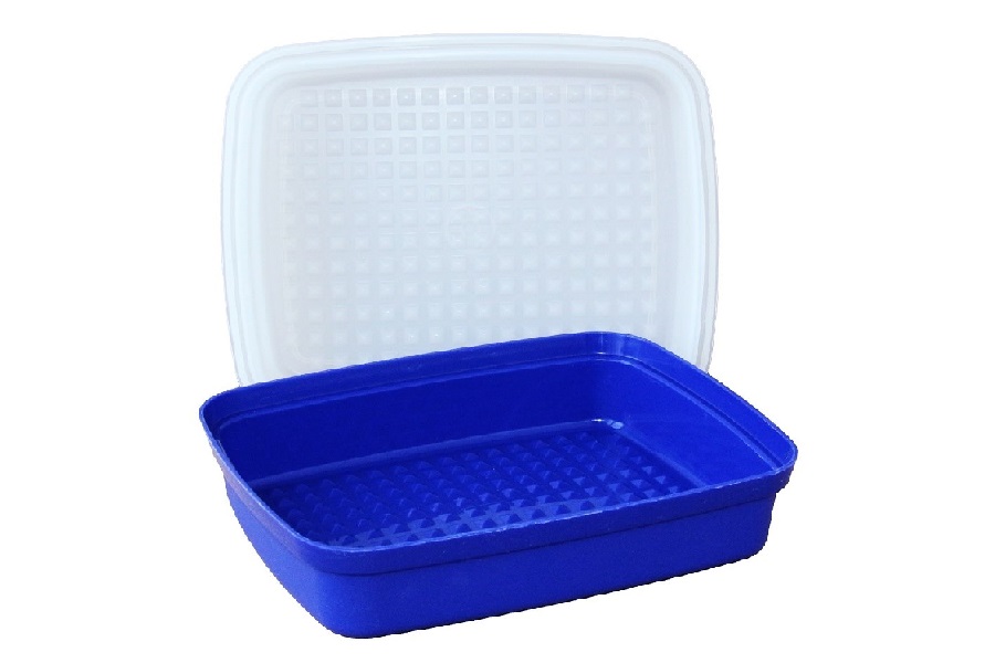 Маринадница с синей крышкой Tupperware купить, цена, доставка