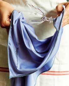  Салфетка из микрофибры для хрусталя