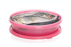 Миска Хит-парад 2л с красной крышкой