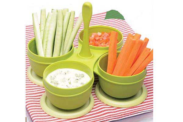 Соусники Цветение 4шт. 250 мл Tupperware