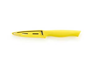 Разделочный нож «Гурман» с чехлом желтый