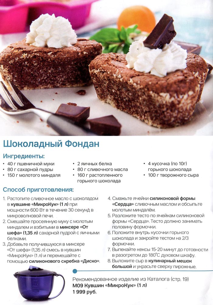 Фондан технологическая карта